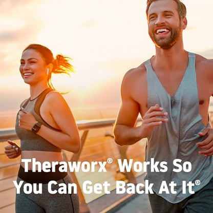 Theraworx Relief for Muscle Cramps Roll-On Fast-Acting Muscle Spasm, Leg Soreness with Magnesium Sulfate - 2.5 oz - 1 Count (Pack of 3) - size: 2.5 Fl Oz (Pack of 3)