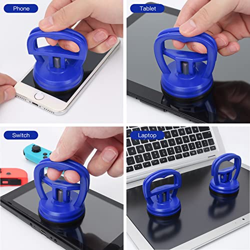STREBITO Suction Cups Heavy-Duty 2 Pieces Screen Suction Cups Tool for iMac, iPhone, MacBook, iPad, TV, Phone, Laptop, Computer, Tablet, LCD Screen Remover