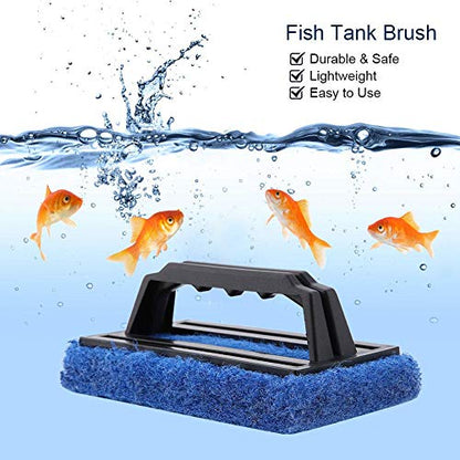 Aquarium Cleaner Aquarium Fish Cleaning Brush Glass Scraper Cleaner Aquarium Cleaning Tool for Fish