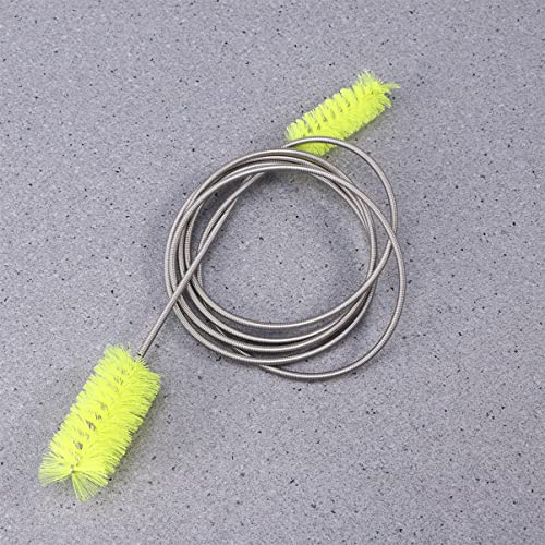 LIOOBO 2pcs Double-Ended Brush Hose Cleaning Brush for Water Pipe and Aquarium Cleaning