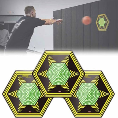 ERICAT Agile Fitness Light, Reaction Cognitive Training Kit with LED Display Screen, Improves Reaction Time and Agility, 4 Switch Modes Adjust and Intelligent Sensing, for Fitness, Sports, Lacrosse