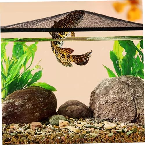 47x20 Inch Aquarium Lid Anti Jumping Magnetic Mesh Screen Netting Fish Tank