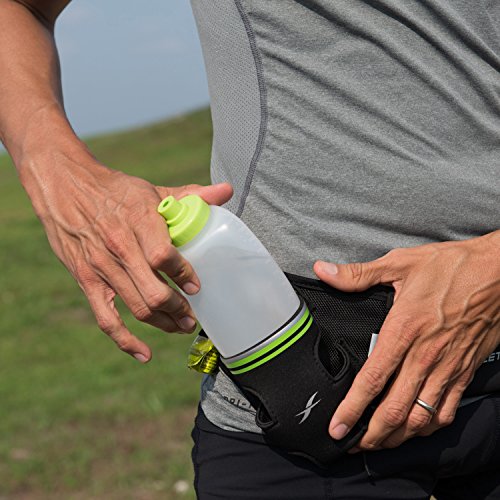 Fitletic Running Water Bottle Pair 6, 8, 12 Oz (V2) | Replacement Bottle | Hydration Bottle - size: 12 Ounces