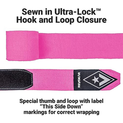 Revgear Elastic Handwraps - color: Pink