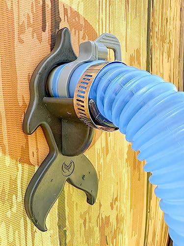 Above Ground Swimming Pool Hose Holder - 2pk 1.5 Inch Filter Pipe Holder Support Bracket Intex Vacuum Accessories Heavy Duty