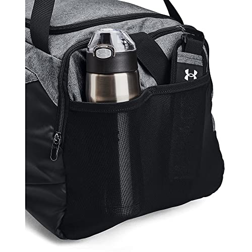 Under Armour Undeniable 5.0 Duffle - color: Pitch Gray Medium Heather (012)/Black, size: Small (40L)