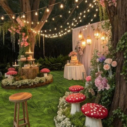 FAICOIA Fake Moss Rug Table Runner Green Moss Roll for Fairy Gardens Grass Wedding Woodland Table Decor Artificial Moss for Indoor Plants Crafts 20" x 79" Green Moss for Decorating Wall 50 x 200cm