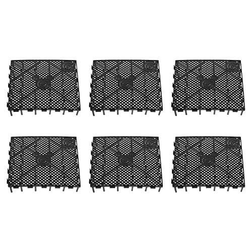 Ipetboom 6pcs Aquarium Divider Wear-Resistant Gravel Board for Fish Tank Filtration Lightweight Design for Aquarium Supplies