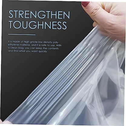 Cabilock 20Pcs Aquarium Fish Wrapping Bags Transparent Pouch for Goldfish Flat Angle Packing Odorless for Tropical Fish Transport