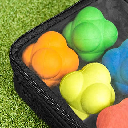 FORZA Reaction Ball [2 Sizes] | Reflex Training Balls | Baseball and Softball Agility Trainer
