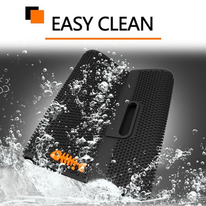 NonSlip Fish Fillet Mat for Filleting, Cutting, Cleaning - Heavy Duty Rollable Cutting Board - No Need Fish Grippers - Large Size (14 * 24", Black) - color: Black, size: 24"L x 14"W