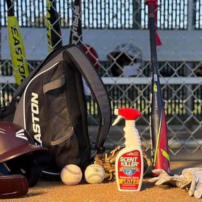 Scent Killer Sports Equipment Deodorizer Spray Unscented 16 oz