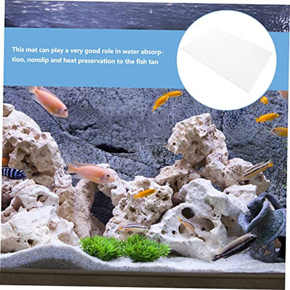 GANAZONO Reptile Terrarium Mat Thickened Non- Cushioning Pad for Fish Tanks Base Shock-Absorbing Water-Resistant for Aquariums and Terrariums