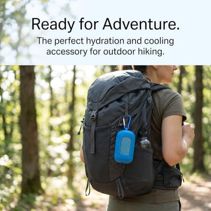 Quick Absorbent Rapid Cooling Travel Sports Towel Lightweight Compact Camping Swimming Gym Blue - color: Blue
