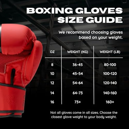 STING Armaplus Boxing Gloves - color: Red, size: 16 Oz