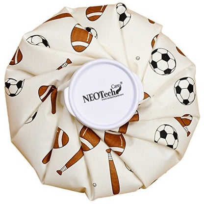 Neotech Care Ice Bag with Screw Top Lid (Feathers Design, 11 inch) - color: Feather, size: 11 Inch
