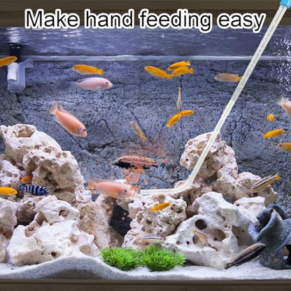 2pcs 50ml Aquarium Coral Fish Feeder, 65.5cm/27.79in Extra Long Turkey Baster with L-Shaped Extension Siphon Dropper & Fish Tank Water Changer Feeding Pipe Aquarium Cleaning Tools Accessories
