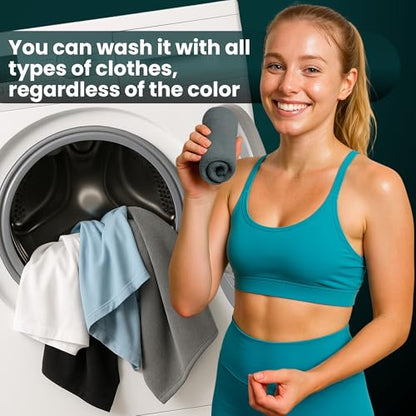 Gym Towels Man and Woman Microfibre Workout Sweat Towels for Gym Pack 3 - Exercise Towel Fast Body Sweat - Train Smarter