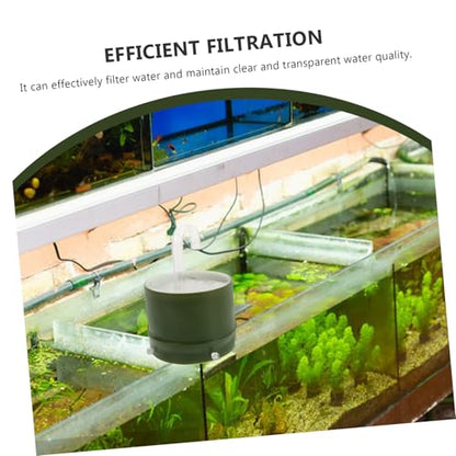 balacoo 1set Filtration Box for Fish Tank Multifunctional Drip Box with USB Water Pump Aesthetics Oxygen Reusable Aquarium Accessory