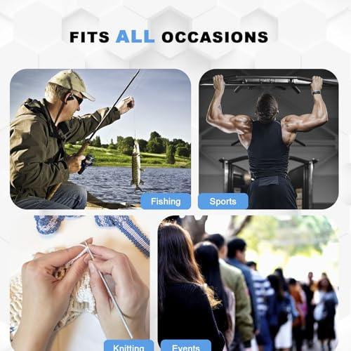 TESEAS Clicker Counter Handheld Tally Counter 4-Digit Number Counter, 2 Pack Hand Mechanical Counters Clickers Pitch Umpire Click Counter for Coaching, Knitting, People, Lap, Fishing, Golf, - color: 12pc