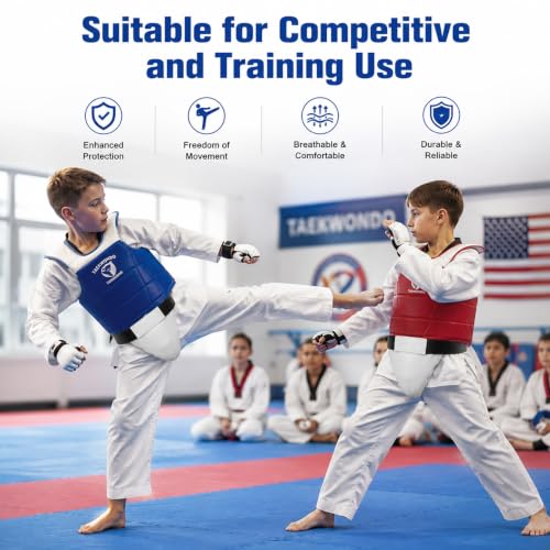 POPETPOP Breathable Kids Boxing Groin Protector Guard for Martial Arts Training Wear-Resistant Crotch Protector Cup for Taekwondo Kickboxing , Karate Fighting Training
