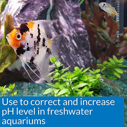 API pH UP Freshwater Aquarium Water pH Raising Solution for fish,4-Ounce Bottle, Brown - size: 4 oz