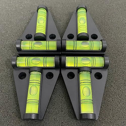 4Pcs Magnetic T Type RV Levelers, RV Parts Accessories Exterior Leveling Stablilization Levelers, Dual-use with Magnetism and Screws Mounting