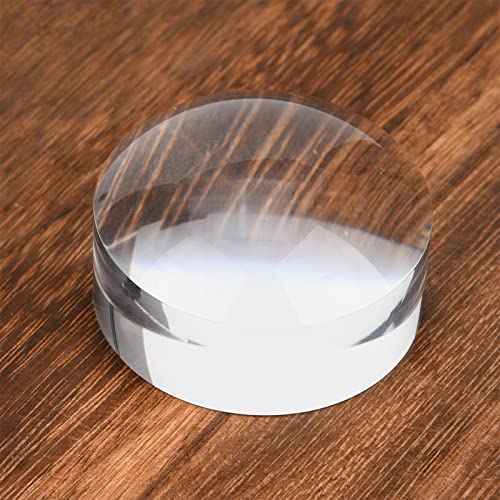 Magnifier 8X Acrylic Dome Magnifier Dome Magnifying Glass 50Mm