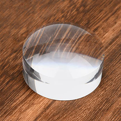 Magnifier 8X Acrylic Dome Magnifier Dome Magnifying Glass 50Mm