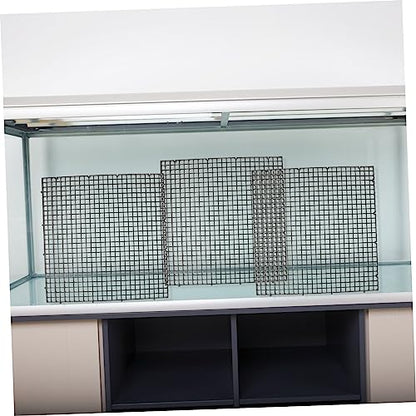 Mikikit 1Set Fish Tank Divider with Suction Cups Isolation Panels for Aquariums Fish Separation for Breeding and Maintenance
