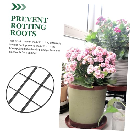 10pcs Flowerpot Base Drainage Tray Plant Dishes to Catch Water Outdoor Plant Plate Planter Base