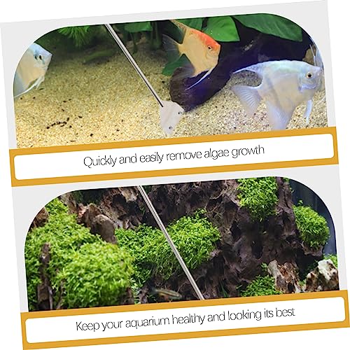 Happyyami Water Plant Tool Kit Fish Tank Cleaning Tools Kit Scraper Aquarium for Aquariums