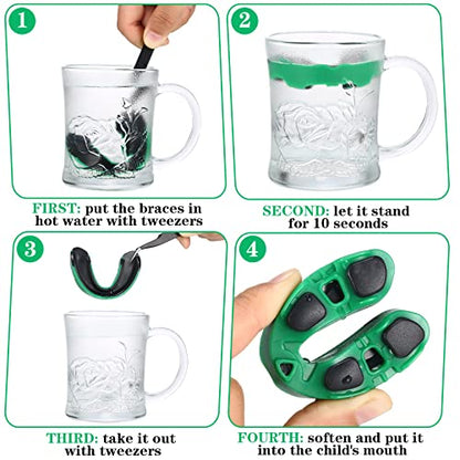 Frienda Adult Mouth Guards for Sports with Case - color: Cool Color