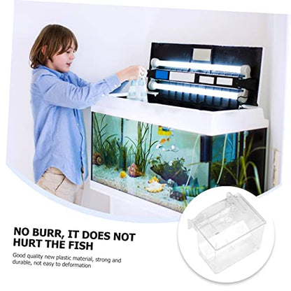 Toddmomy 1pc Fish Breeding Box Aquarium Isolation Case External Hanging Design for Breeding Acclimation Premium Fish Tank Accessory