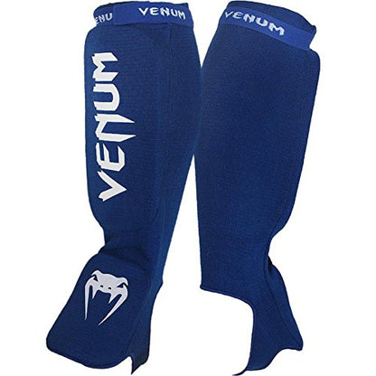 Venum Kontact Shin Guards - color: Blue, size: One Size