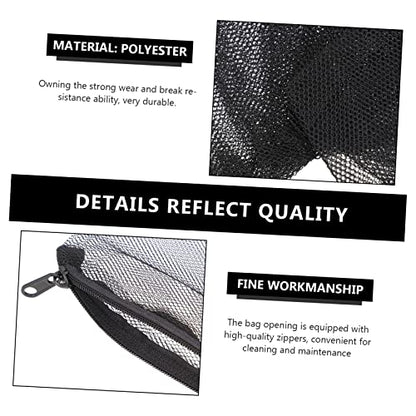 15pcs Net Bags for Fish Tank Water Filtration Washable Mesh Bags Zippers to Prevent Media Loss and Protect Pump