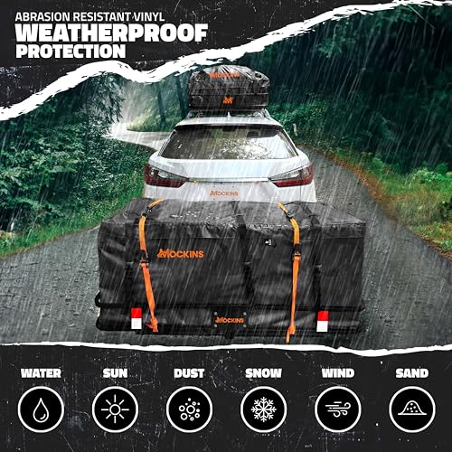 Mockins 6" Raised Folding Luggage Rack for SUV Car Truck ATV w/ 500 lb. Cap - size: Large: 60" L X 20" W