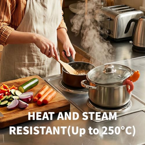 3Pcs Silicone Lid Lifter - Anti-Scalding Pot Side Clips - Heat Resistant, Keep Lids Open, Reduce Spills - Cute Shrimp, Hot Dog & Green Onion Shapes