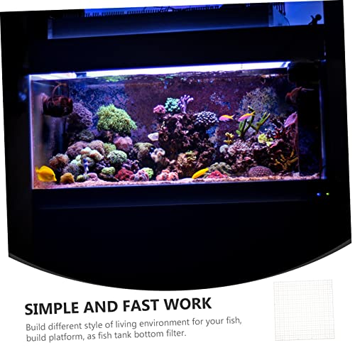LIOOBO 6pcs Aquarium Divider Suction Cups Fish Tank Board Water Permeable Divider for Safe Fish Separation and Enhanced Survival Rate