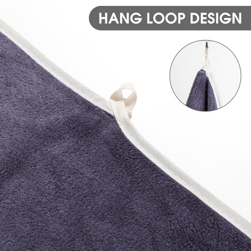 Microfiber Gym Towels for Men Women Workout - 14"x29" - Set of 3 - color: Cool Grey