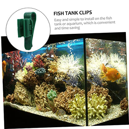 8pcs Adjustable Aquarium Clips Premium Filtration Hose Mount Holders for Inlet Outlet Tubes Multi-Functional Fixing Clamps for Fish Tanks Secure and Versatile Water Hose Support