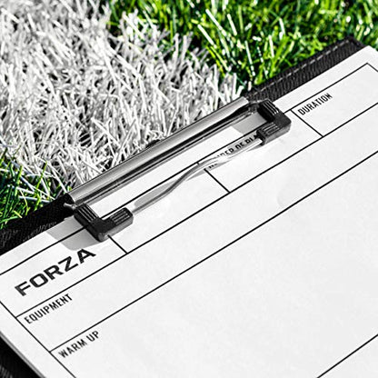FORZA Magnetic Coaching Board | A4 Double-Sided Tactics Folder with Magnetic Markers, Pen & Eraser [13 Sport Options] - style: Rugby