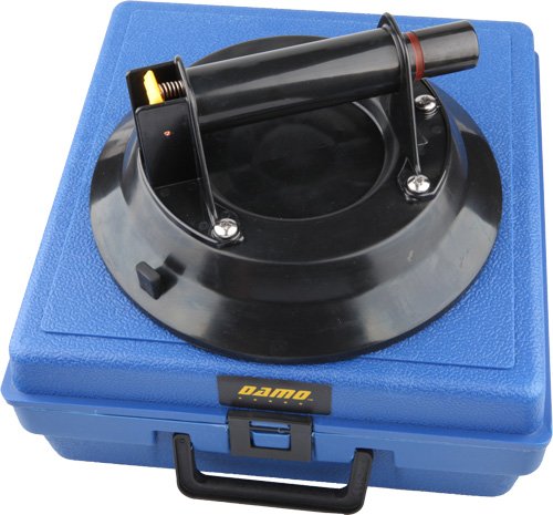 DAMO 10" Vacuum Suction Cup for Concave Glass, Windshield Lifting, Heavy Duty Glass Lifter, Suction Cups with Hand Pump, with Free Case - style: 10" Concave Suction Cup