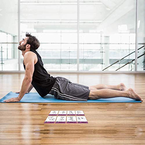 Pilates Workout Cards, Instructional Fitness Deck for Women & Men, Beginner Fitness Guide to Training Exercises at Home or Gym - style: Pilates
