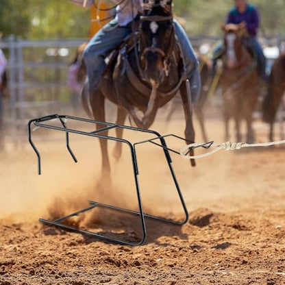 Blulu 43 Inch Collapsible Roping Dummy for Heading Heeling Practice