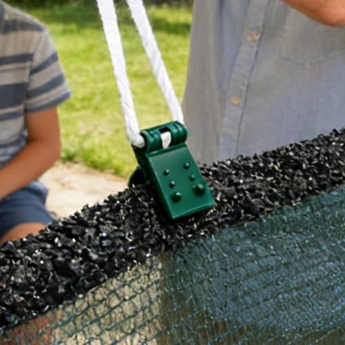 Fabric Shade Clips - Mesh Grippers, 10 Pieces Netting Fasteners For Garden Support, Clamps With Locking Teeth, Yardware, Fixed Pegs For Greenhouse, Patio And Flower Bed