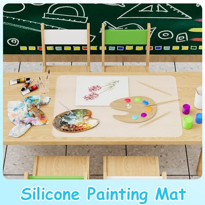 Clear Silicone Crafts Mats: Translucent Non-slip Silicone Jewelry Sheet 11.8×15.75In - Heat Resistant Countertop Liner for Epoxy Resin Glitter Slime DIY Nail Art (4 Pack) - color: Translucent(4pcs), size: 11.8"W x 15.75"L