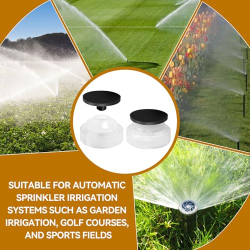 Sprinkler Check Valve Compitable with Hunter Pro Spray, 437400 Sprinkler Head Check Valve, Backflow Prevention Irrigation Check Valve for Hunter Rainbird (2 Pack)