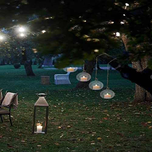 Hanging Candle Holder, Globe Tea Light Holder, Hanging Vase, Terrarium, Orbs Container, Micro Landscape DIY for Home, Office, Wedding (3.15" 6Pcs) - color: 3.15" 6pcs