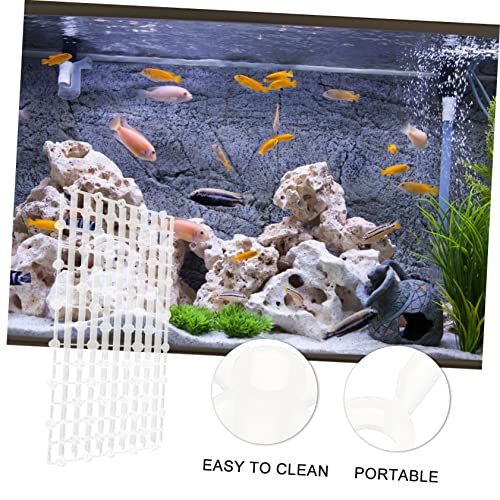 Toddmomy 2pcs Transparent Plate Tank Divider for Aquariums Easy Installation Gravel Strong Bearing Capacity Aquarium Supply for Fish Tank Landscaping